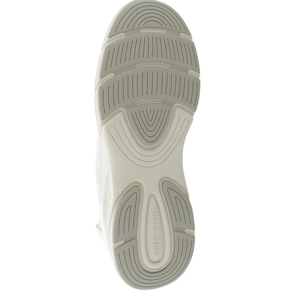 Easy Spirit Denise Astrid2 Women Light Gray Knit Walking Sneakers 6.5M